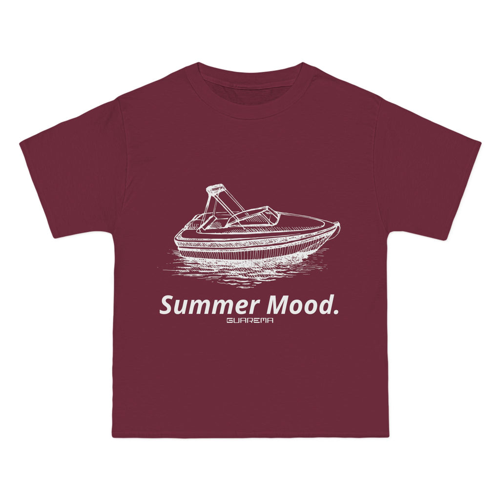 Summer Mood T-Shirt, Relaxed Fit Tee.