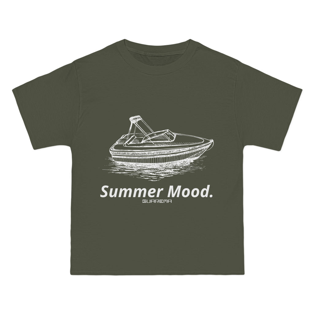Summer Mood T-Shirt, Relaxed Fit Tee.