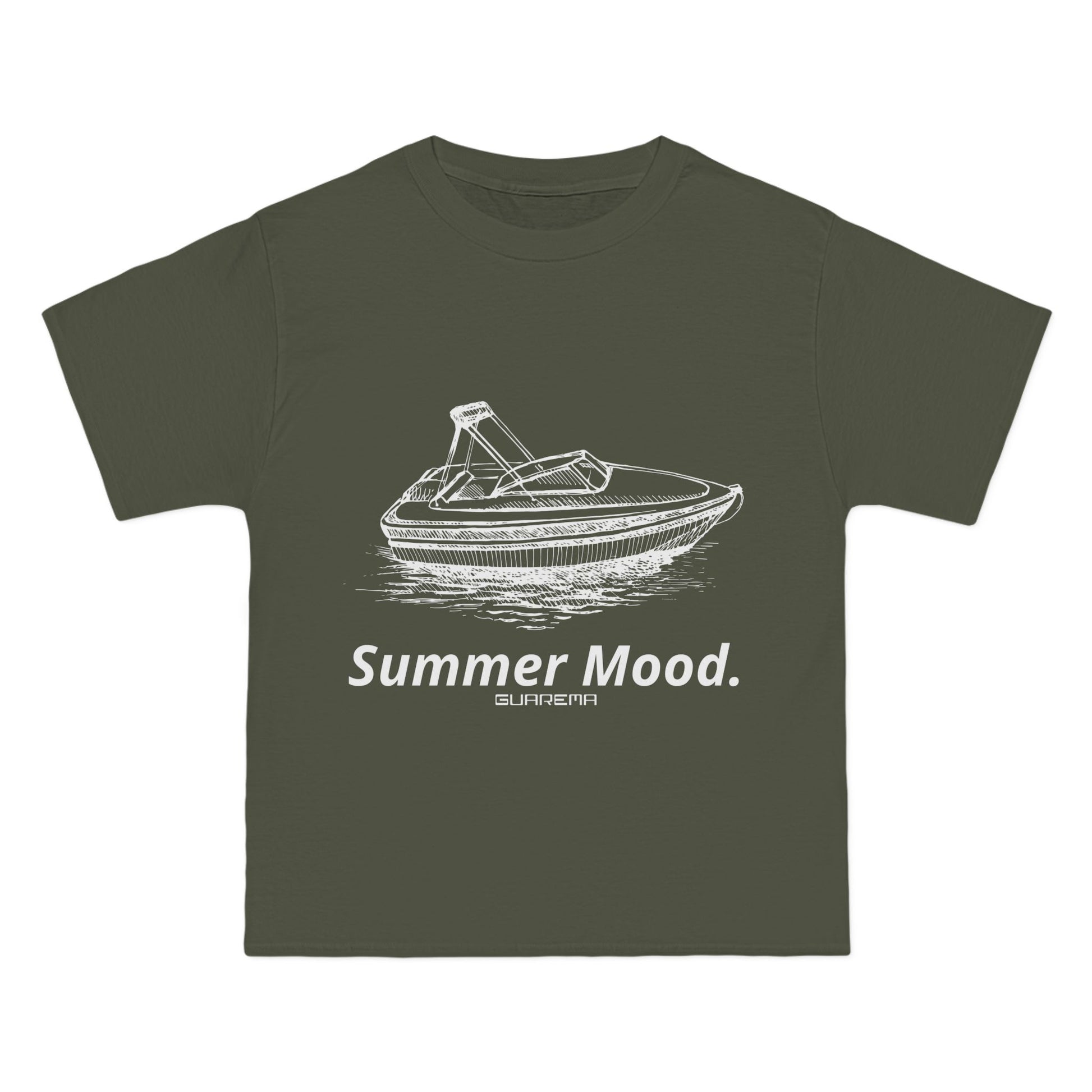 Summer Mood T-Shirt, Relaxed Fit Tee.