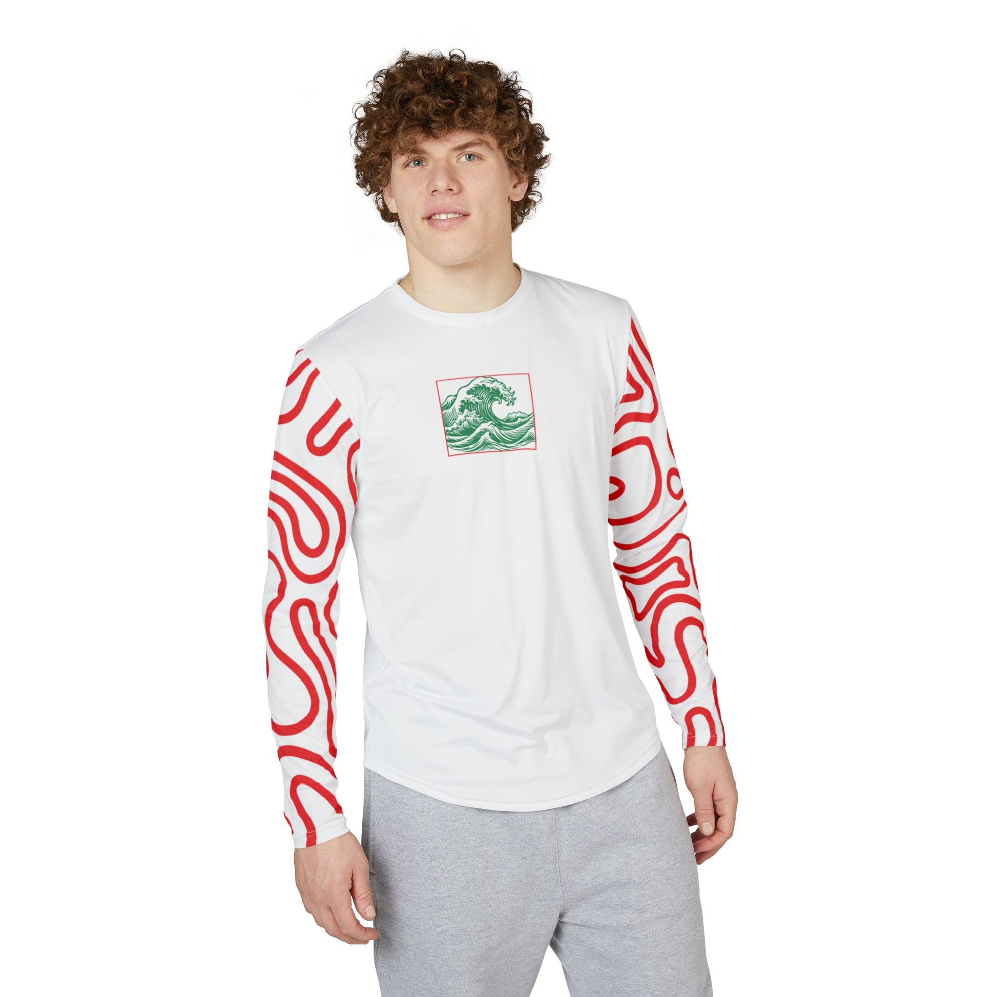 Men's UV Protection Long Sleeve Shirt, Surfwear for Active Lifestyle