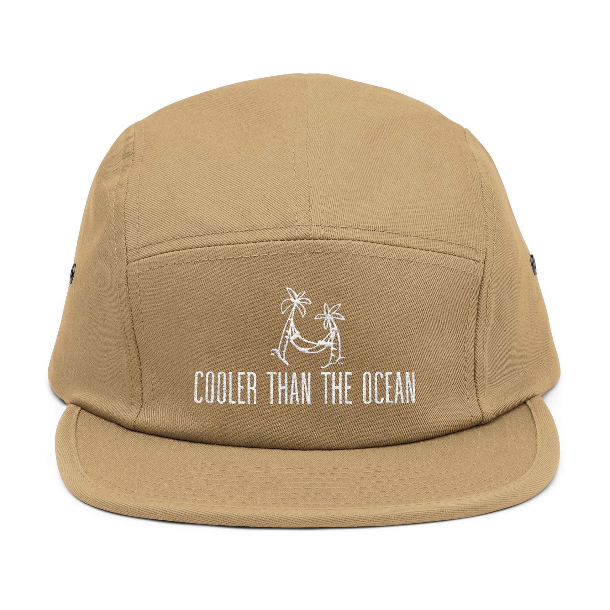 Embroidered 5 Panel Cap