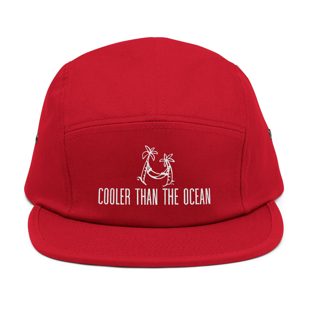 Embroidered 5 Panel Cap