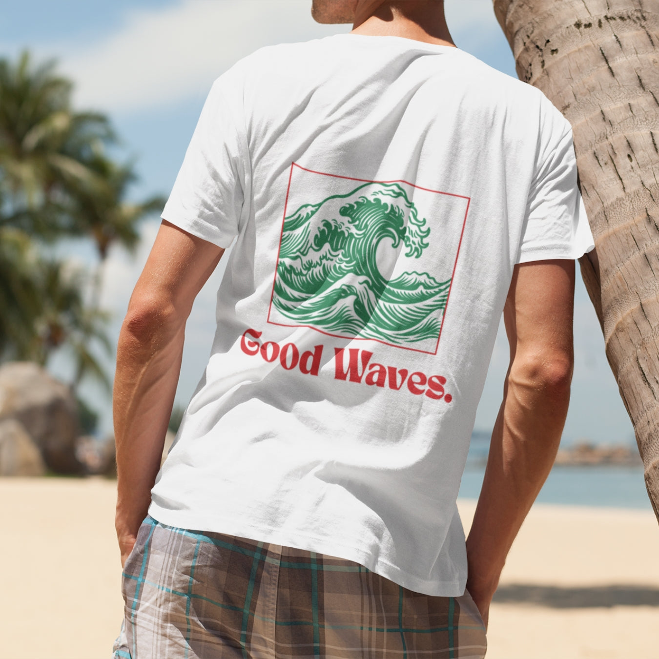 Good Waves Tee – Chill Surf Vibes