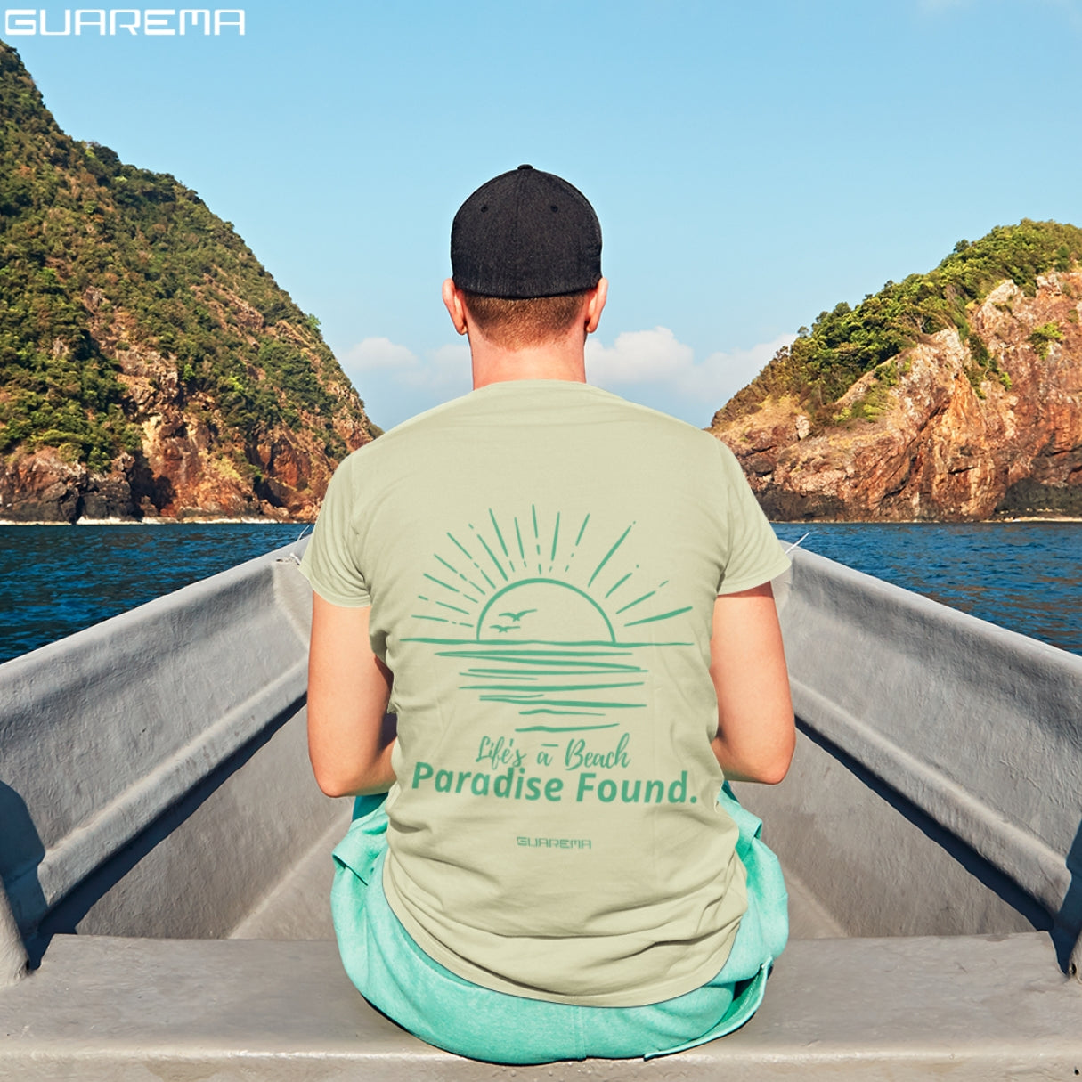 Paradise Found Tee – Summer Escape