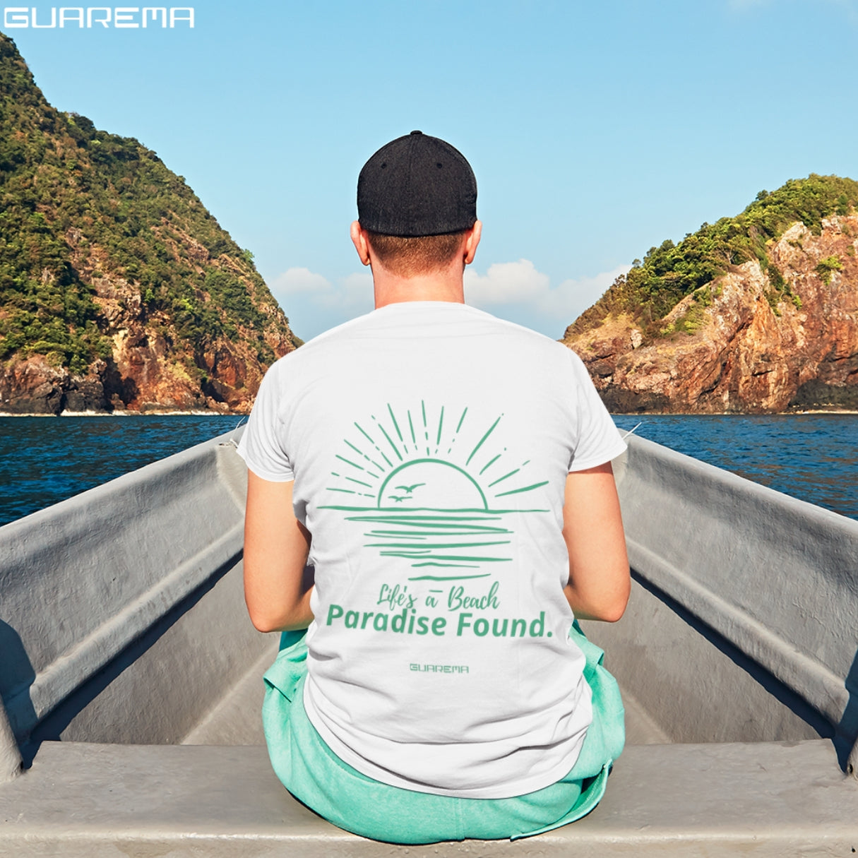 Paradise Found Tee – Summer Escape