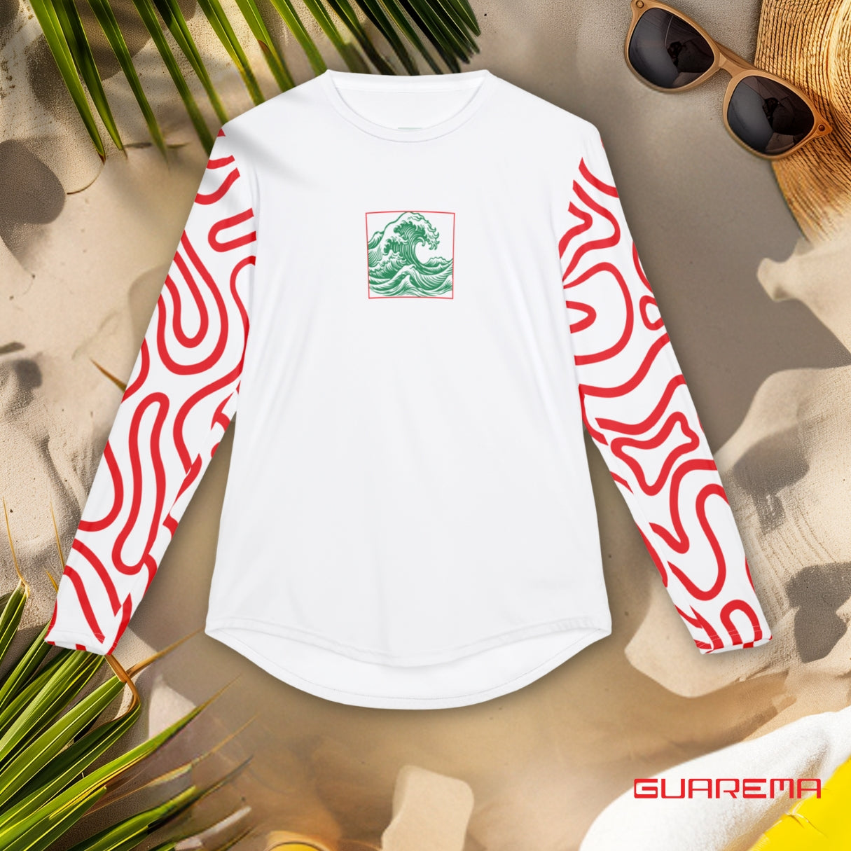 Men's UV Protection Long Sleeve Shirt, Surfwear for Active Lifestyle