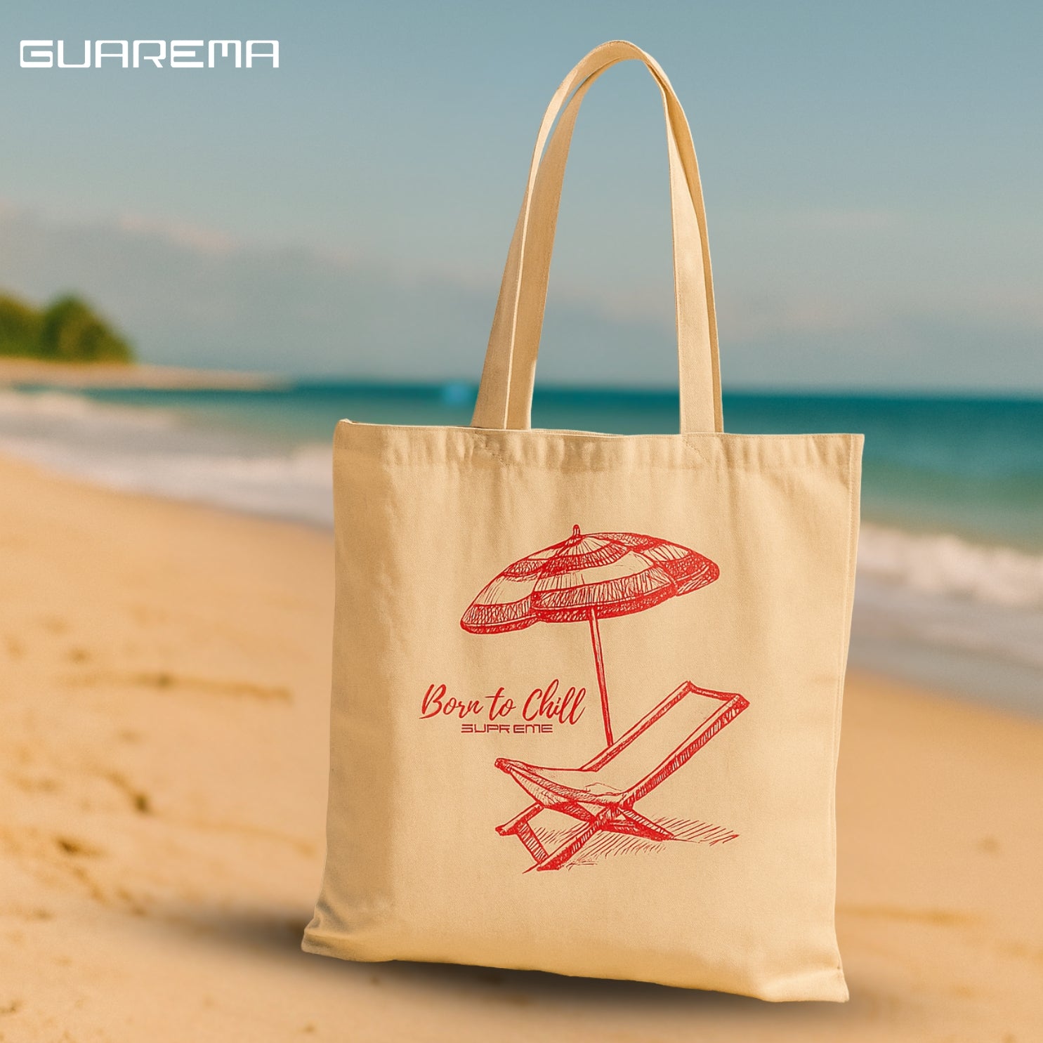 Summer Beach Tote Bag